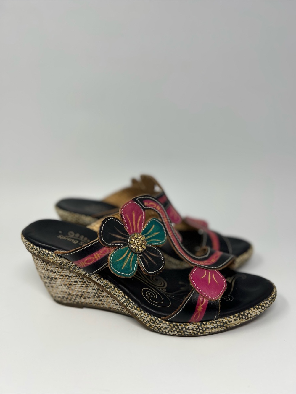 L’ Artiste Floral Sandal
Size 7.5
